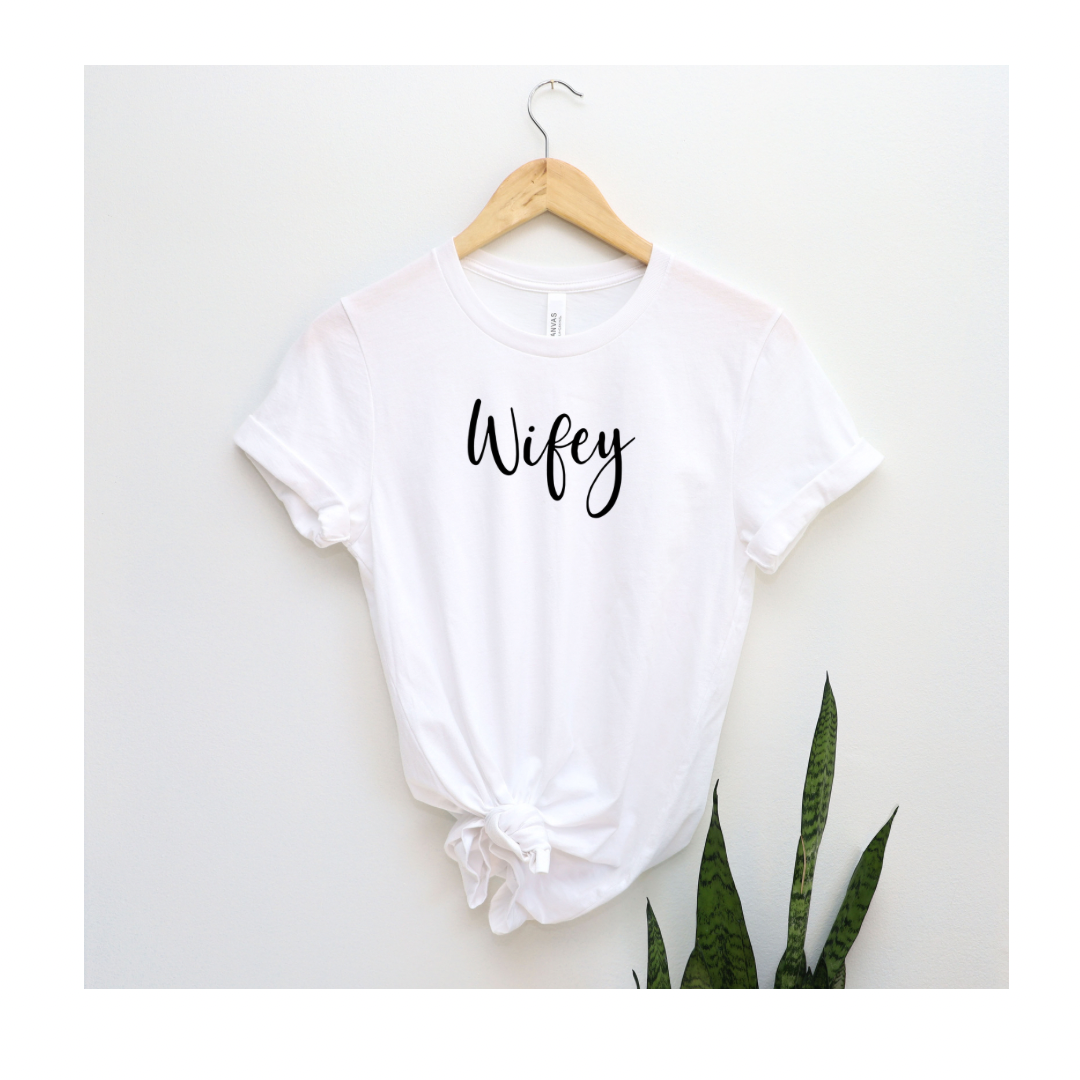 Wifey Tee for Her or Transfer