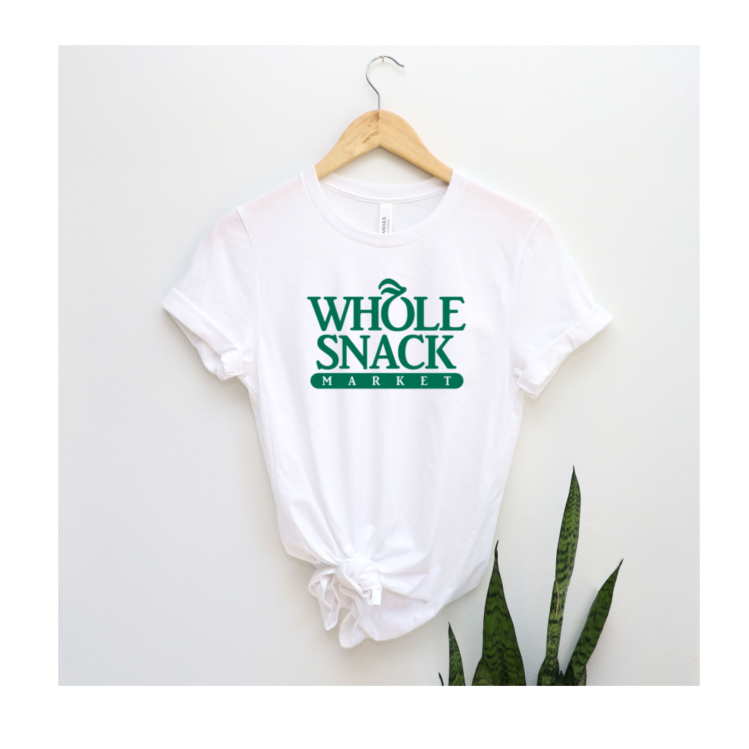 Whole Snack Tee for Her or Transfer