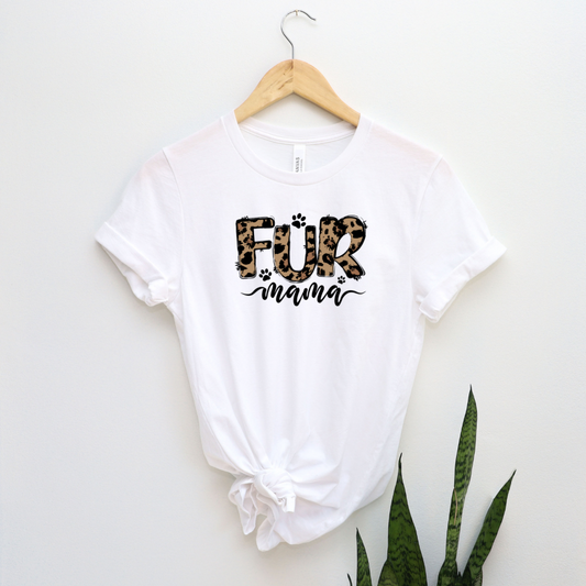 Fur-Mama Tee for Her or Transfer