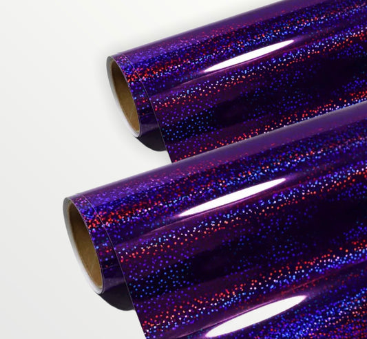 Sparkle Holographic Purple 12x12 sheets