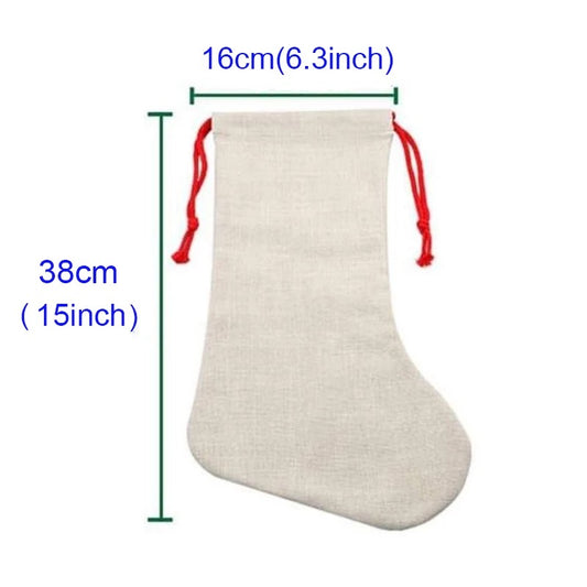 SUBLIMATION DRAW STRING STOCKING